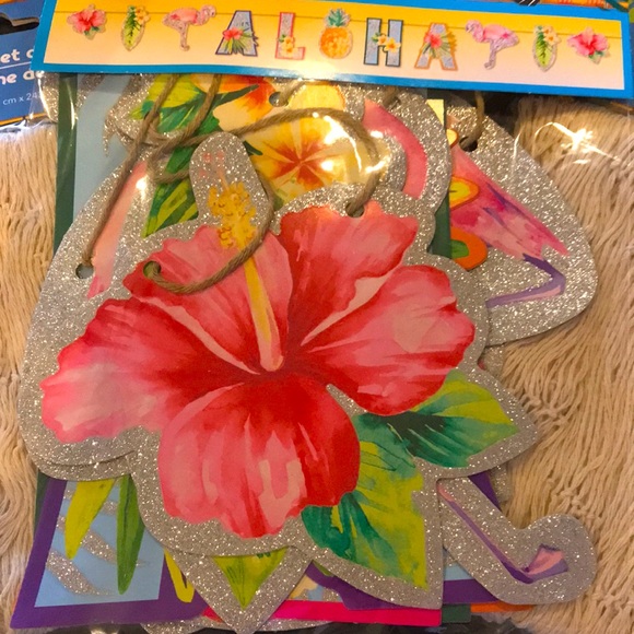 ALOHA decorations luau decorations - Picture 2 of 9